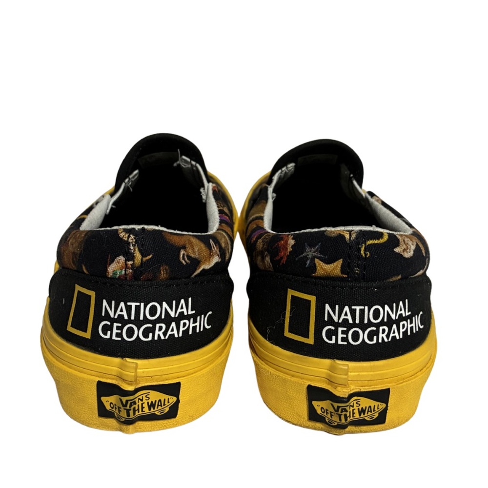 RARE Vans Limited Edition National Geographic Women 6.5/Big Kids 5 - Picture 5 of 11